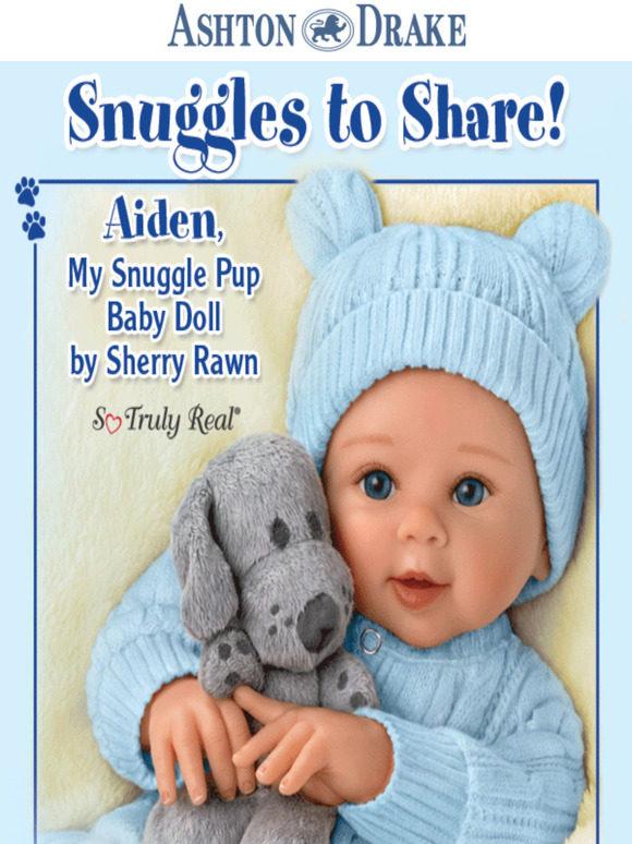 He's Ready to Give Snuggles this Mother's Day!  Bring Aiden and His Pup Home Today