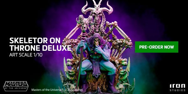 Skeletor on Throne Deluxe 1/10 