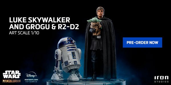 Luke Skywalker And Grogu & R2-D2