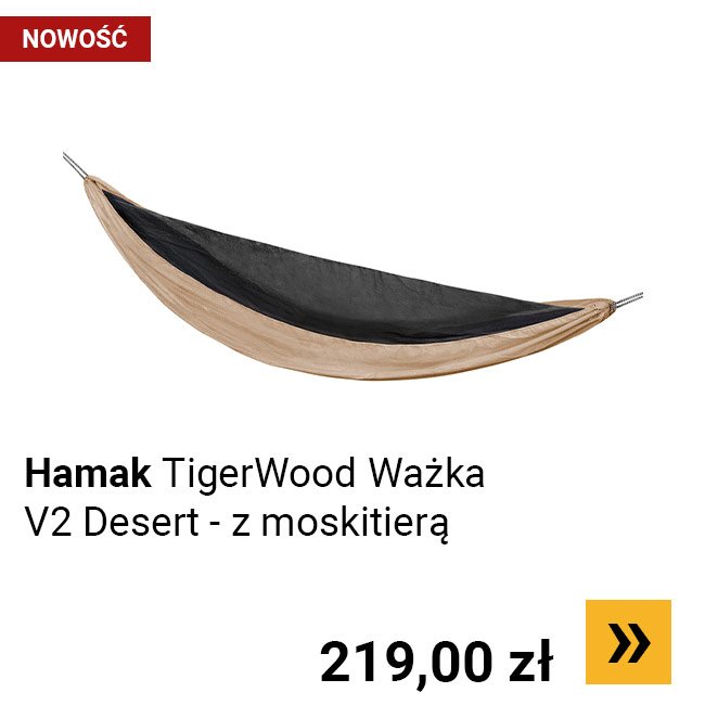 Hamak TigerWood Ważka V2 Desert - z moskitierą
