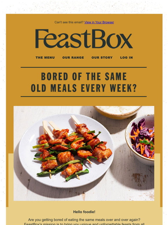 Unique feasts to combat the boring everyday meals