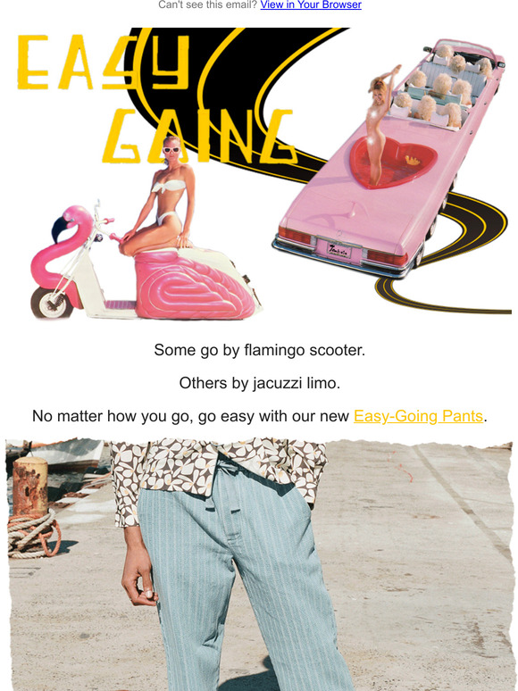 Pants, who needs 'em?