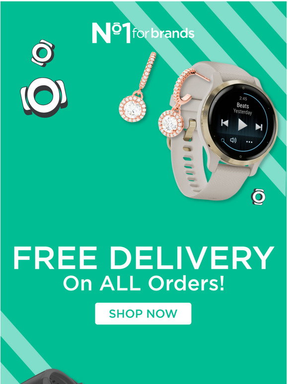 Watch Shop: Free Delivery Available On 