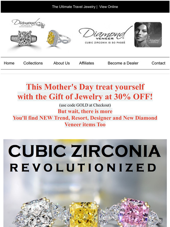 Do'nt miss our Mother's Day Gift of Jewelry 30% OFF Sale while supplies last!