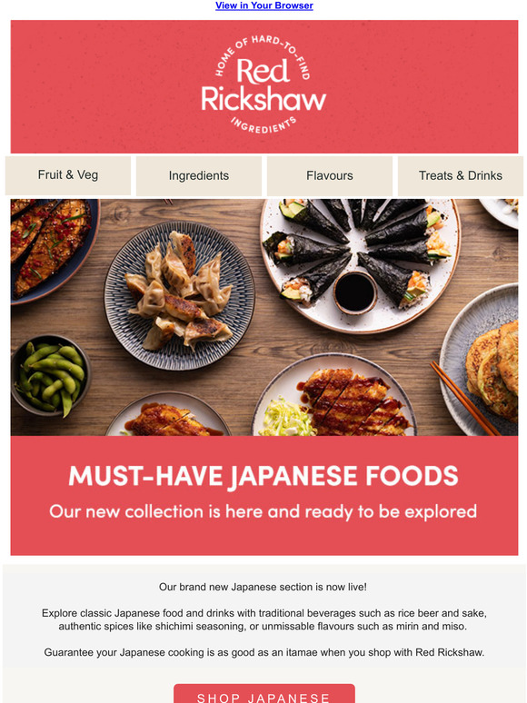 Introducing our new Japanese range!