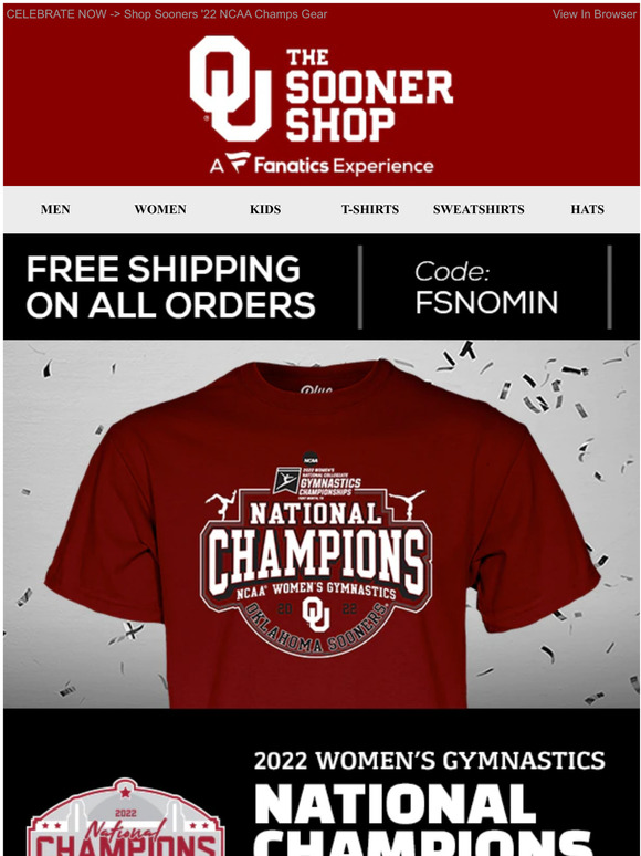 Sooners Are Women's Gymnastics National Champs!