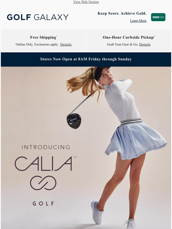 Golf Galaxy Introducing CALIA Golf Milled