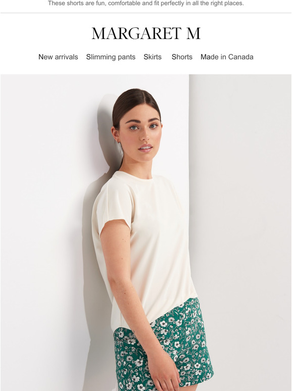These fun shorts are back in stock.