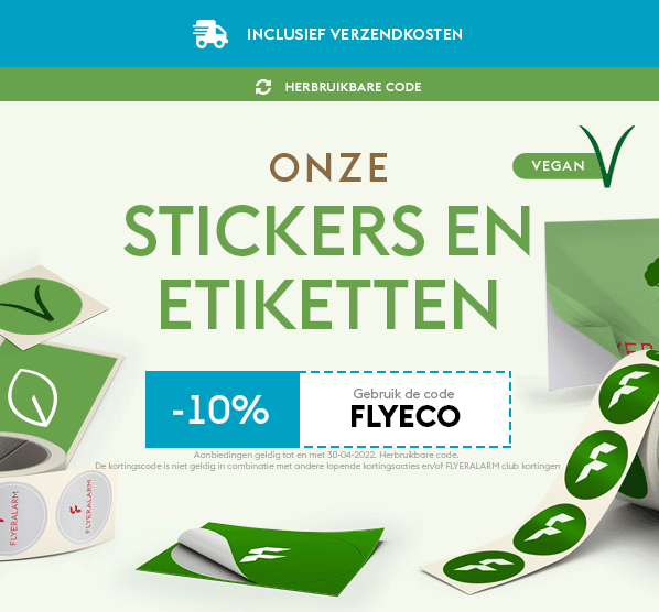 FLYERALARM.com/nl: Stickers En Etiketten Met -10% Korting | Milled