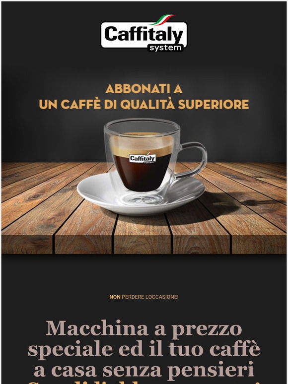 Caffitaly IT: Macchina da caffè Volta S35 a soli 69€ - provala