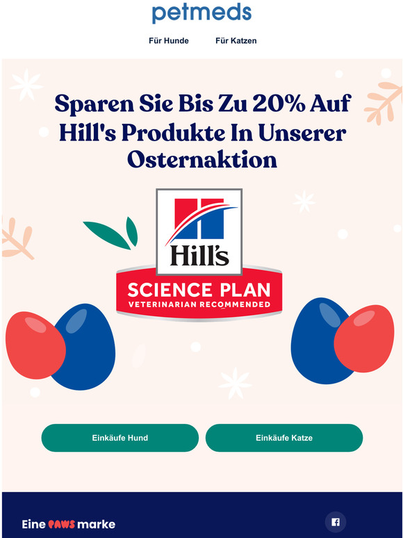 Letzte Chance, bei Hill's Produkten zu sparen