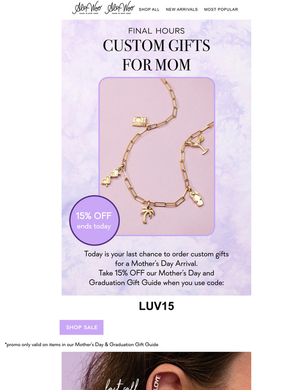 Last Chance to Get Your Gift For Mom!