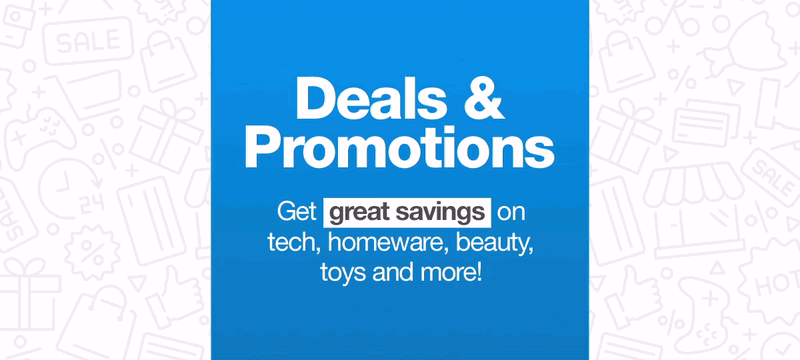 SHOP NEW DEALS AND PROMOTIONS