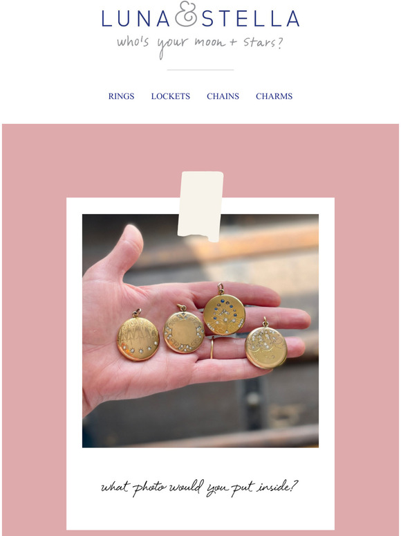  New locket arrivals