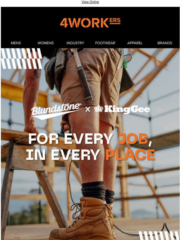 Blundstone & King Gee Footwear For Every Job