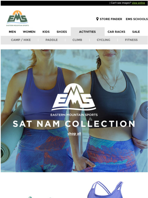 Eastern Mountain Sports EMS Sat Nam Collection Milled