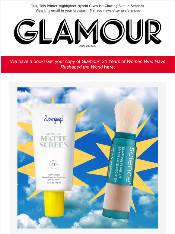 Glamour 17 Mineral Sunscreens That Wont Leave a White Cast Milled