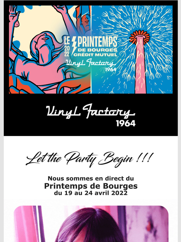 Vinyl Factory en direct de Bourges