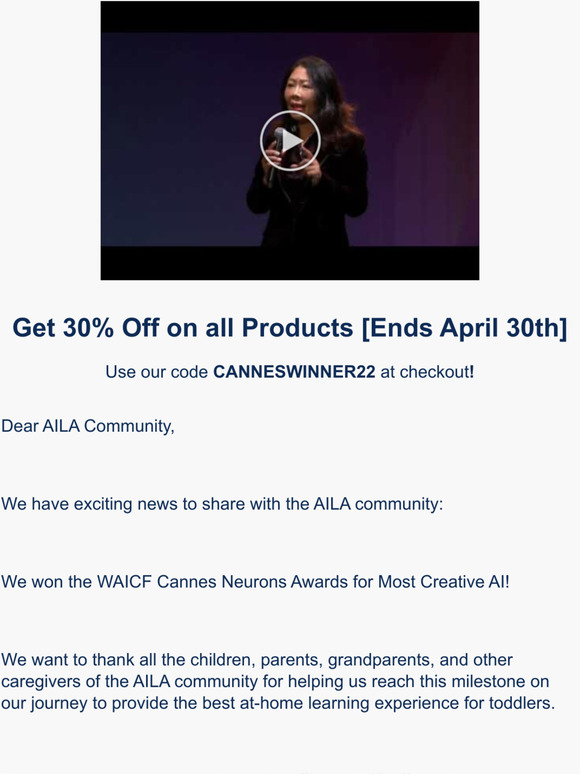  [30% off on all Products | Cannes Neurons Award Winners]