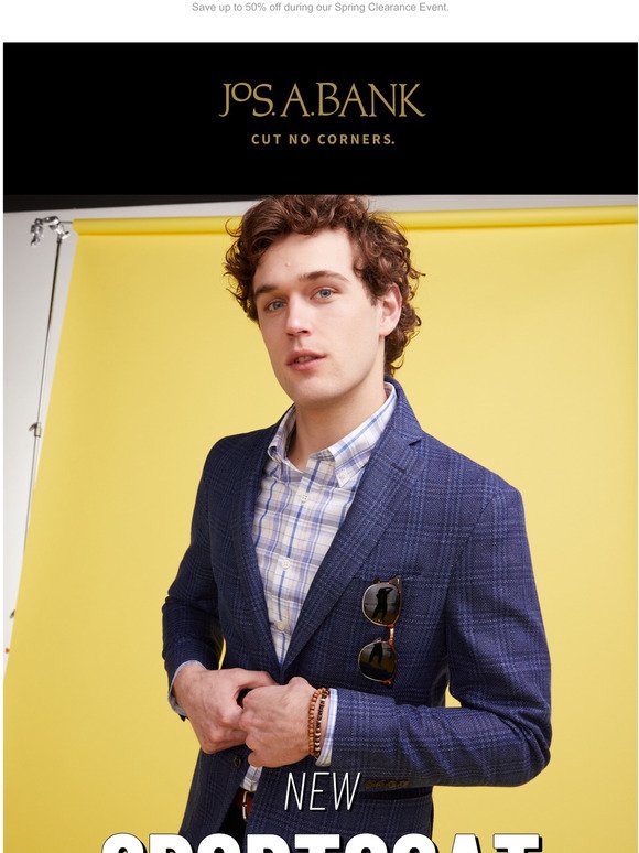 JoS A. Bank: Freshen up your wardrobe with our new Sportcoat arrivals ...