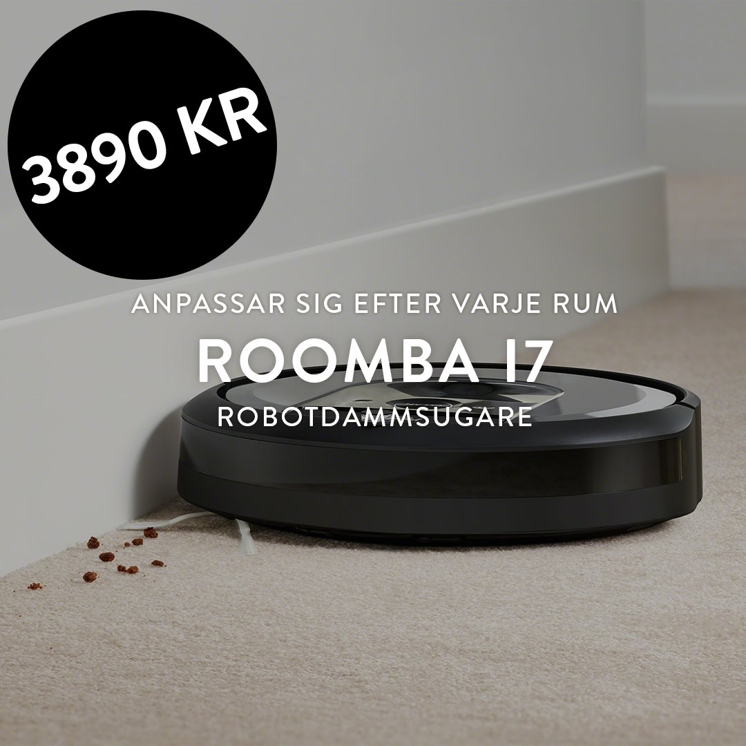 iRobot Roomba i7 robotdammsugare