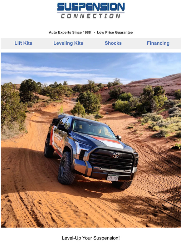 Suspension Connection 2022 Tundra at EJS! Bilstein shocks instock