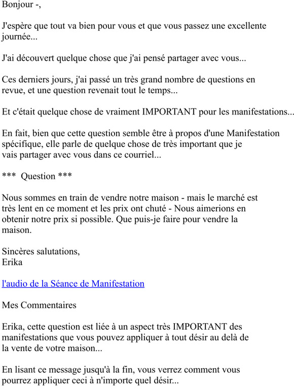 -Voici Comment Manifester Plus Facilement...