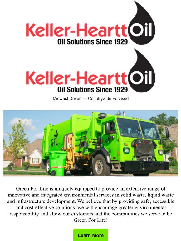 Keller Heartt is partnering with Green For Life. 