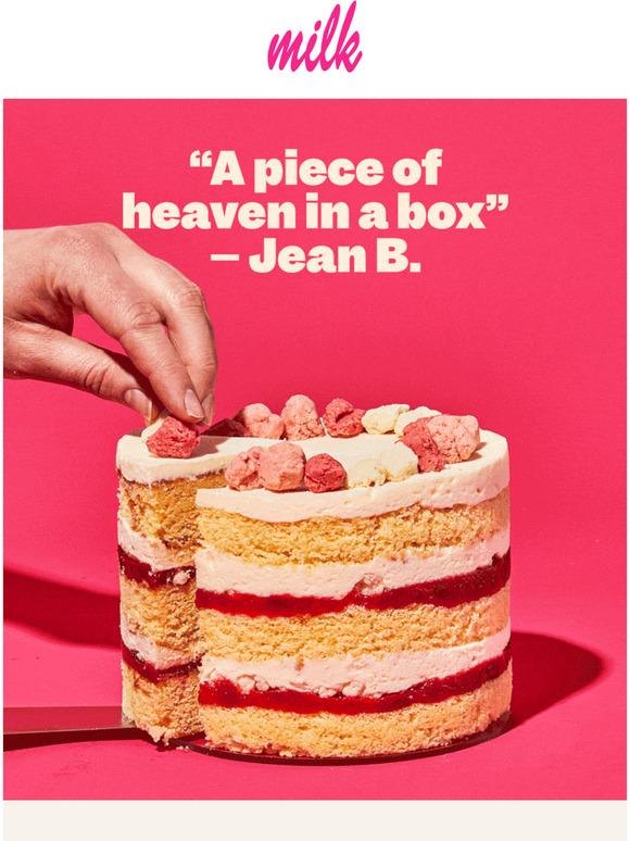 Milk Bar An American classic with a Tosi twist. Milled