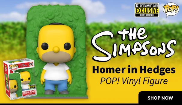 The Simpsons Homero in Hedges Funko Pop Special Edition – FunkoSpace