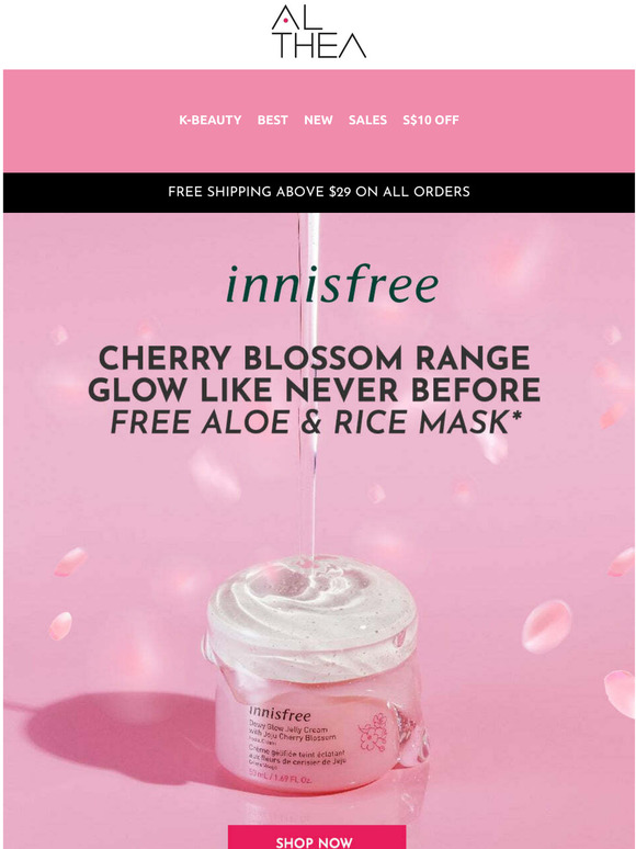 Innisfree Jeju Cherry Blossom