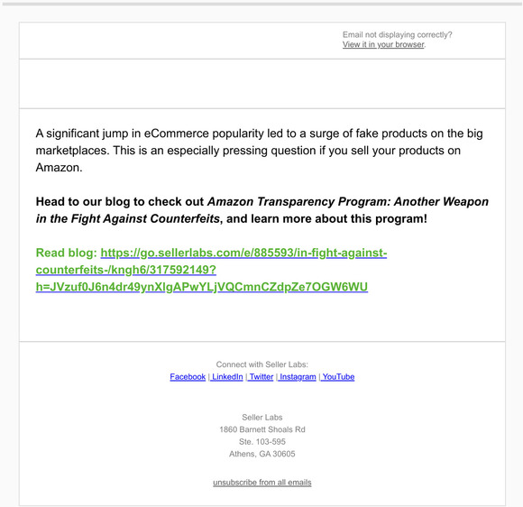 How will the Amazon Transparency Program Impact Your Store?