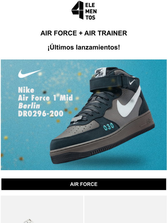 4elementos: Lanzamiento: Air Force 1 Mid QS Independence Day \u0026 Ale Brown |  Milled