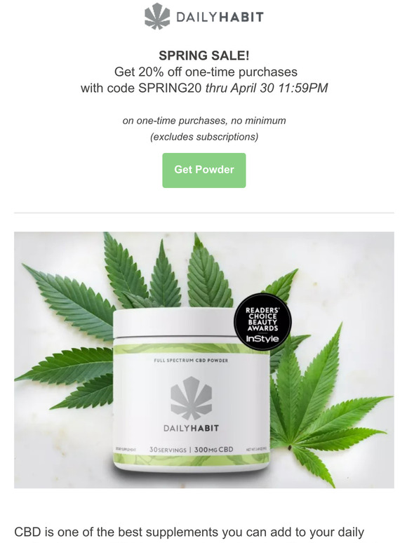 Spring sale