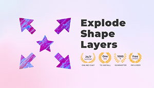 Explode Shape Layers