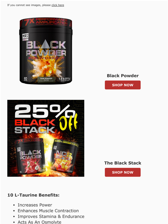 MRIPerformance What Is Taurine? Is It In Your PreWorkout? Milled