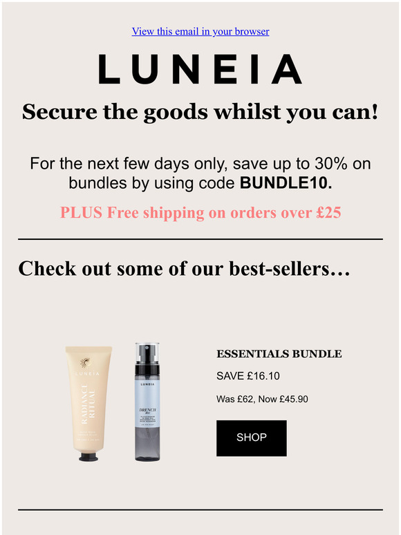 FLASH SALE - Up to 30% off bundles! 