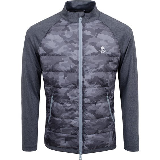 G/FORE The Shelby Camo Jacket Charcoal