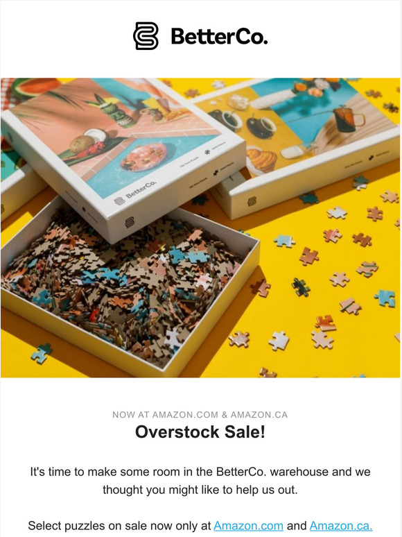 Overstock SALE!