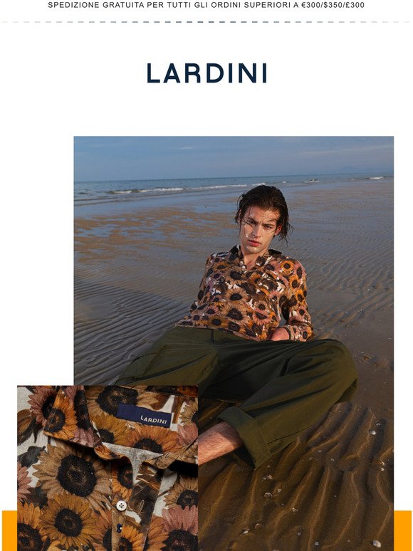 Sotto il sole delle Marche: le nuove camicie Lardini