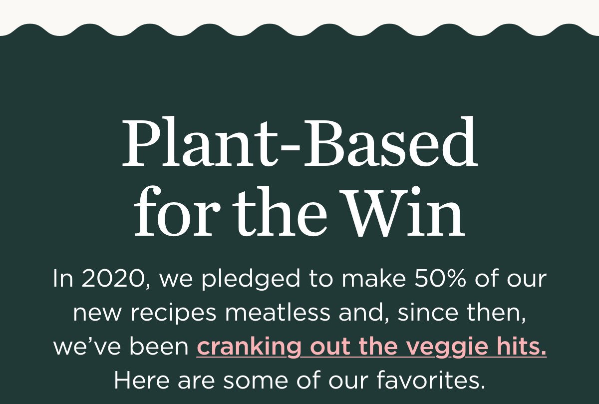 Plant-Based for the Win
