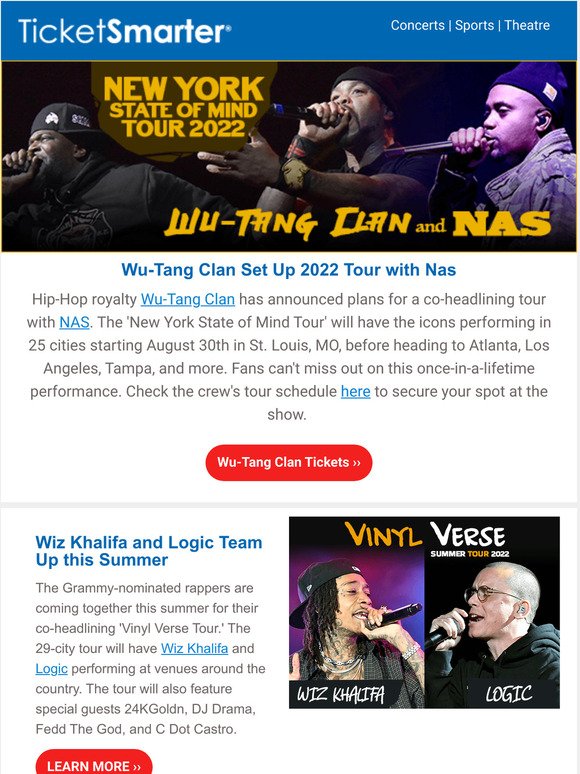  Wu-Tang Clan Set Up New Tour with Nas