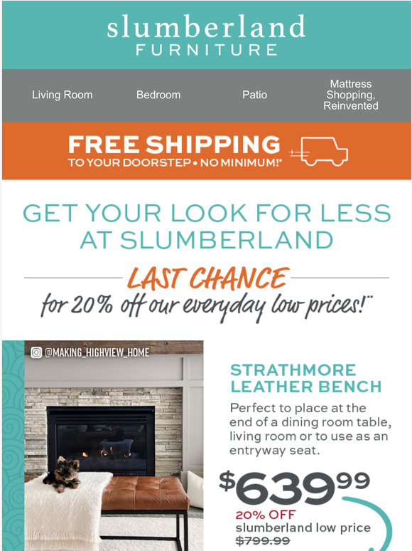 Slumberland Furniture Only Slumberland has the looks youve seen