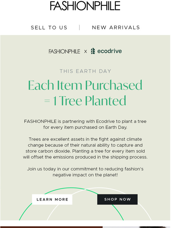 Fashionphile Celebrate Earth Day Milled