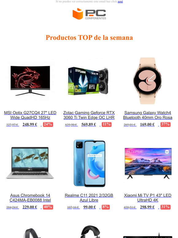 PC Componentes (directo): Compartimos contigo nuestra pasin | Milled