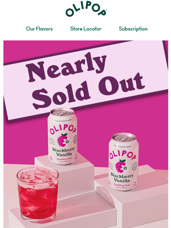 Olipop The clock is ticking Milled