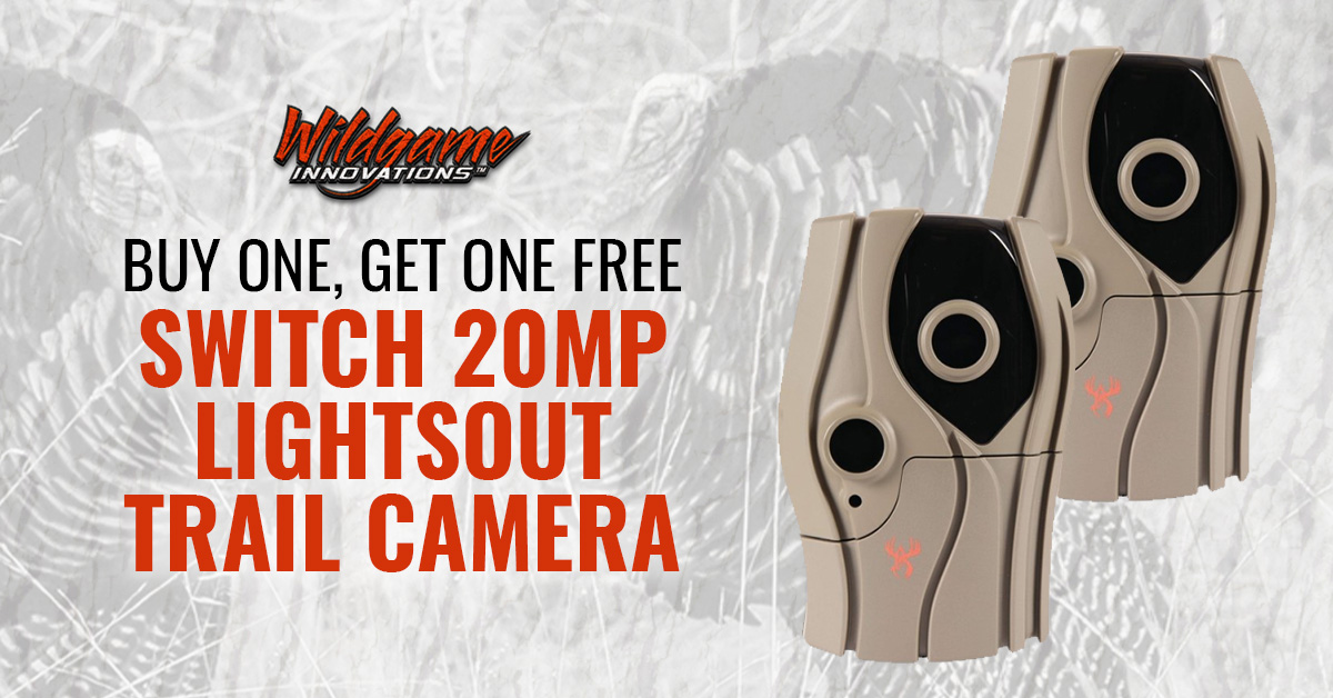 Wildgame Innovations Buy One Get One Free, WGI 20MP Lights Out Game