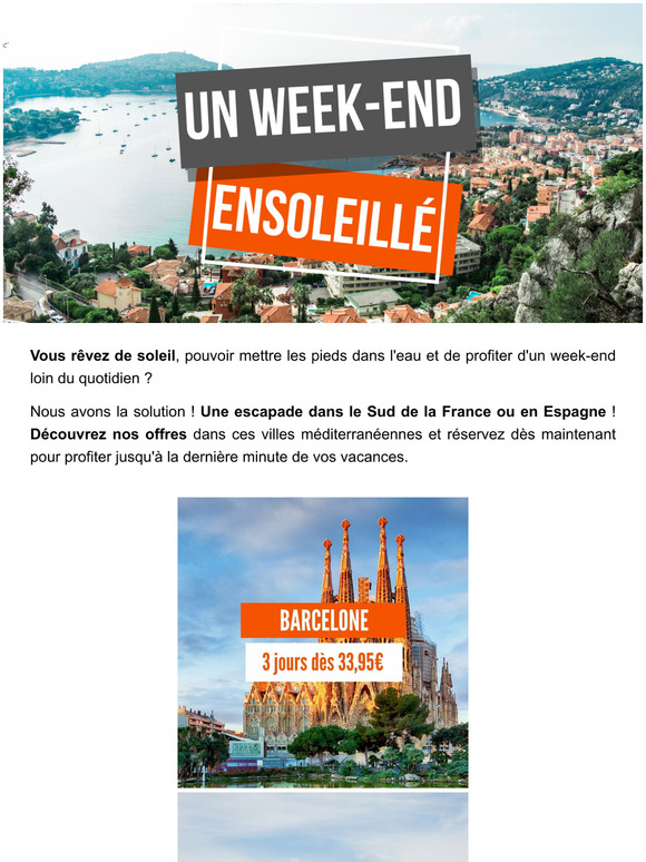 Partants pour une escapade au soleil ?