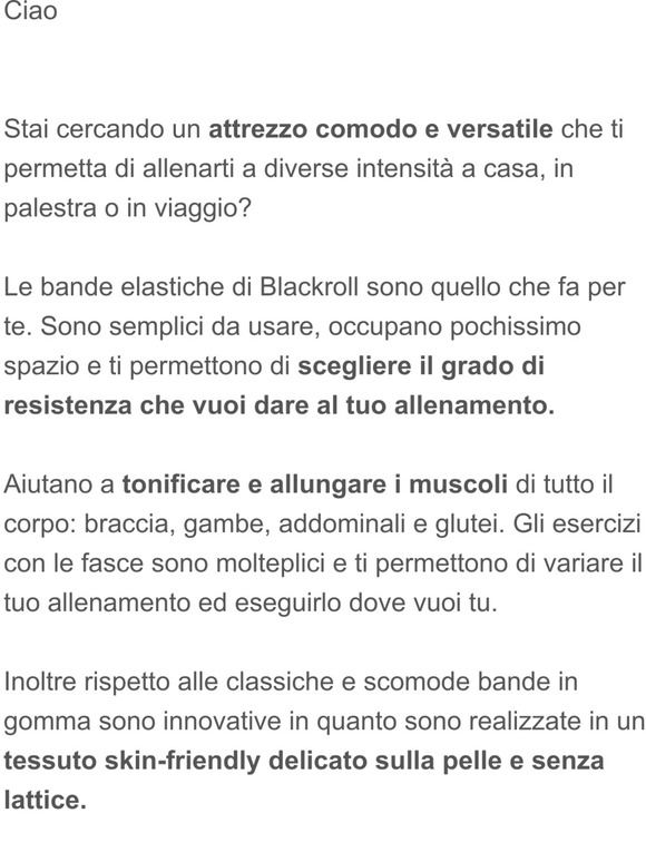  tonifica, rassoda, scolpisci...