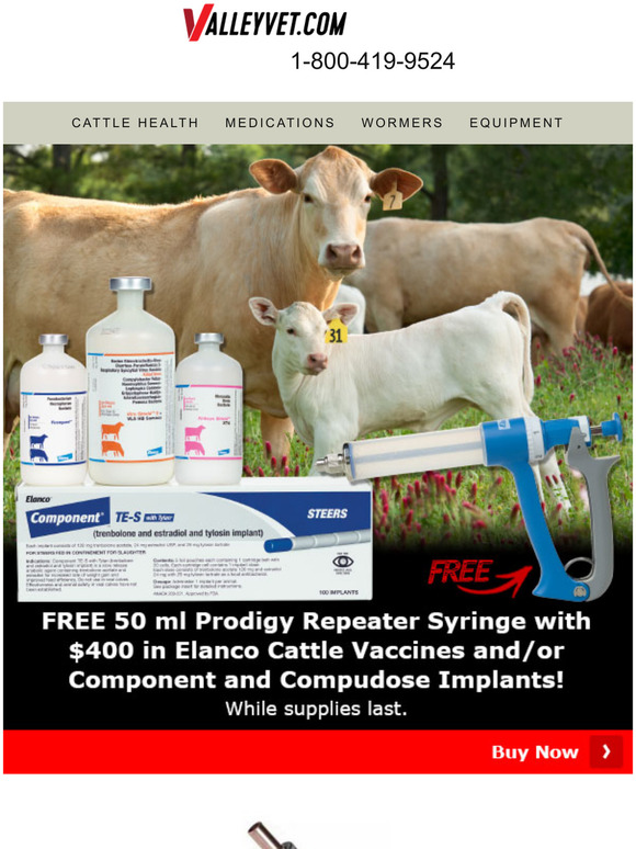 Valley Vet Supply Get Something Free Milled